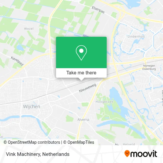 Vink Machinery map