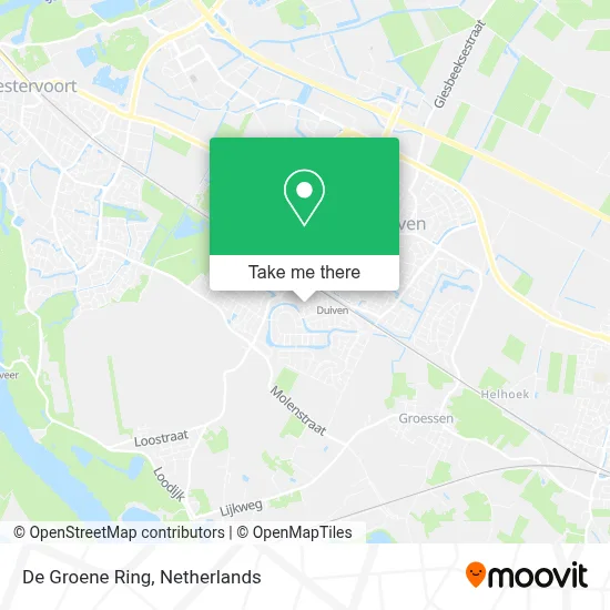 De Groene Ring map