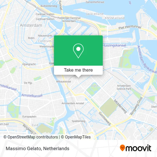 Massimo Gelato map