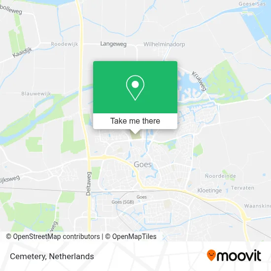 Begraafplaats map