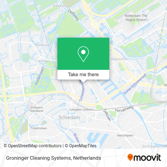 Groninger Cleaning Systems map