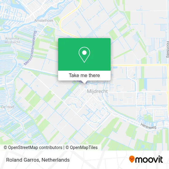 Roland Garros map