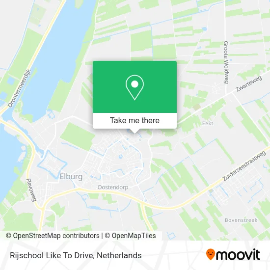 Rijschool Like To Drive map