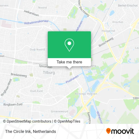 The Circle Ink map
