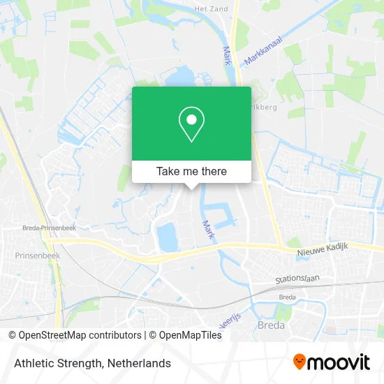 Athletic Strength map