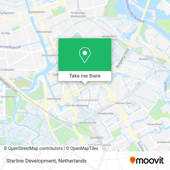 Starline Development map