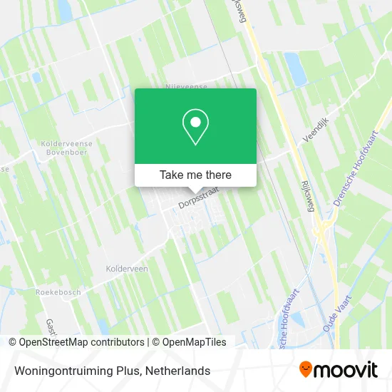 Woningontruiming Plus map