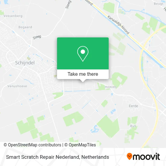 Smart Scratch Repair Nederland map