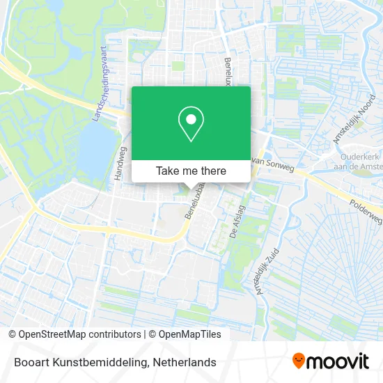 Booart Kunstbemiddeling map