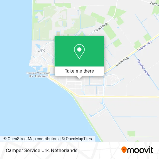 Camper Service Urk Karte