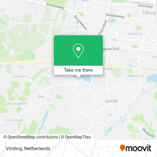 Vinding map