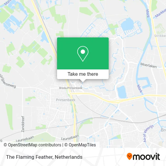 The Flaming Feather map