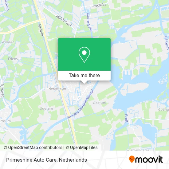 Primeshine Auto Care map