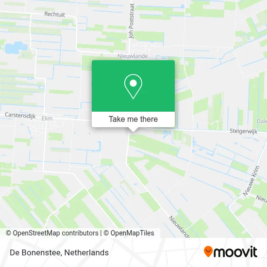 De Bonenstee Karte