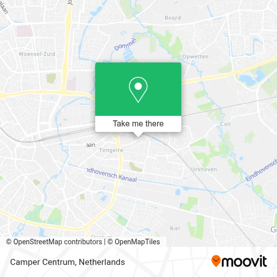 Camper Centrum map