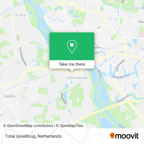 Total Ijsselbrug map