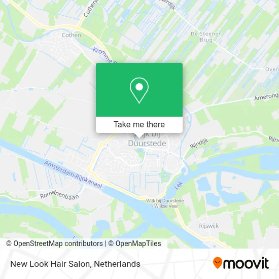 Kapsalon New Look map