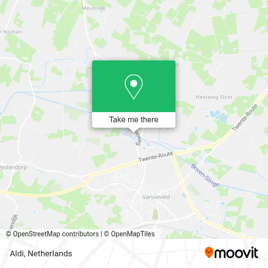 Aldi map