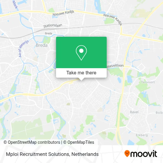 Mploi Recruitment Solutions map