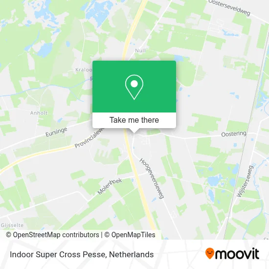 Indoor Super Cross Pesse map