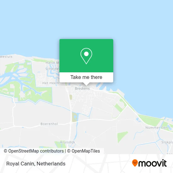 Royal Canin map