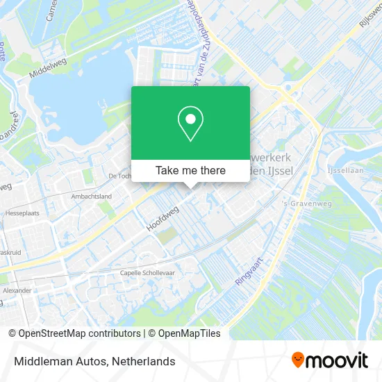 Middleman Autos map