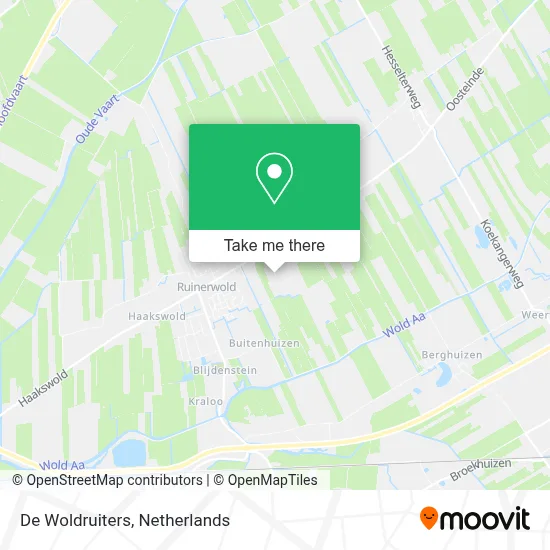 De Woldruiters Karte