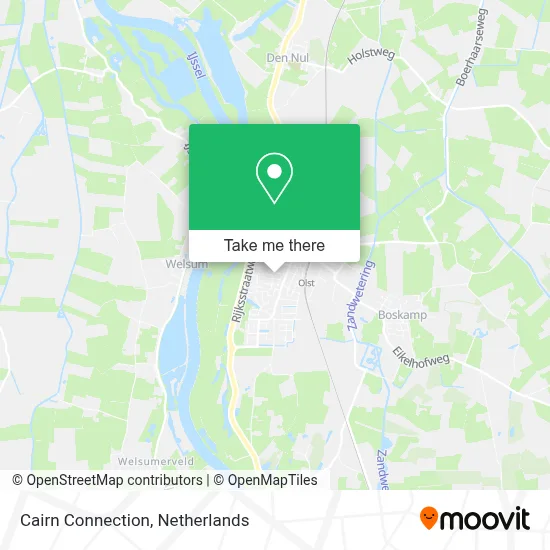 Cairn Connection map