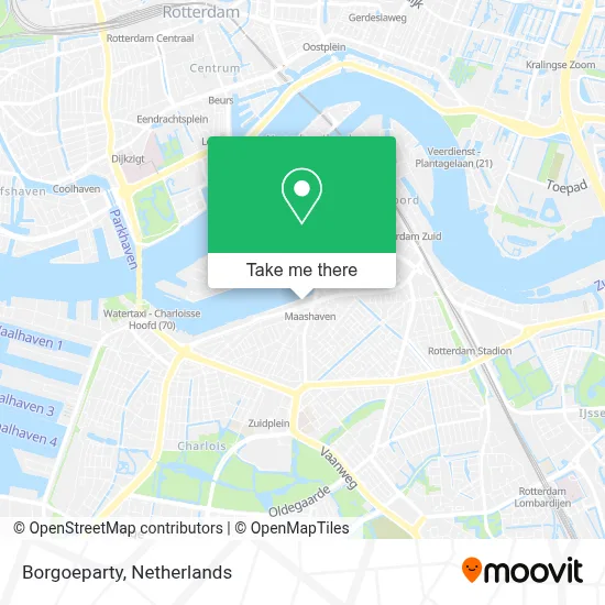 Borgoeparty map