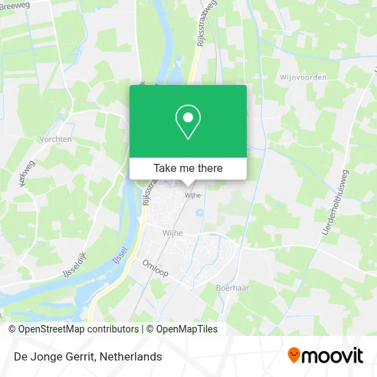 De Jonge Gerrit map