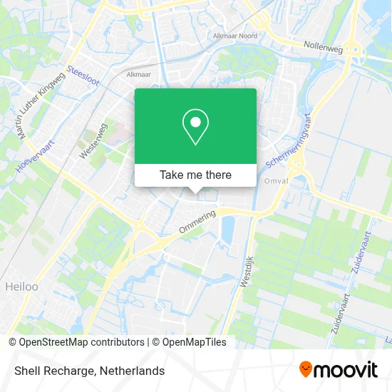 Shell Recharge map