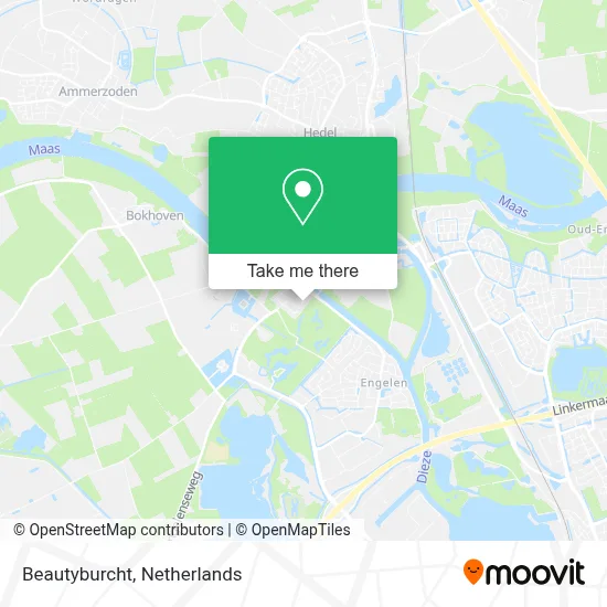 Beautyburcht map