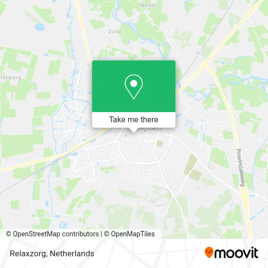 Relaxzorg map
