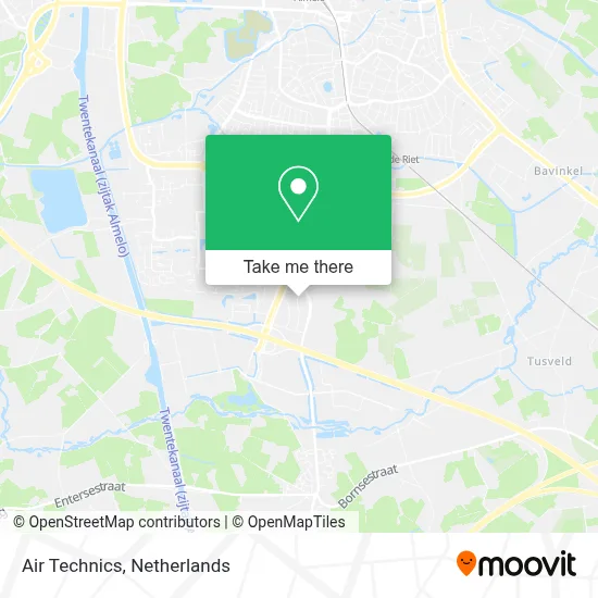 Air Technics map