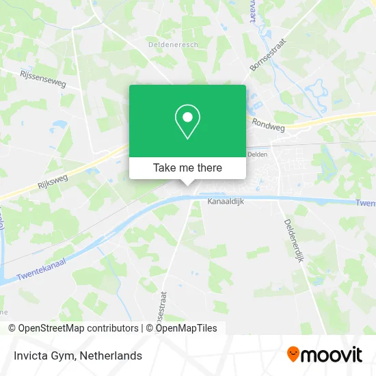 Invicta Gym map
