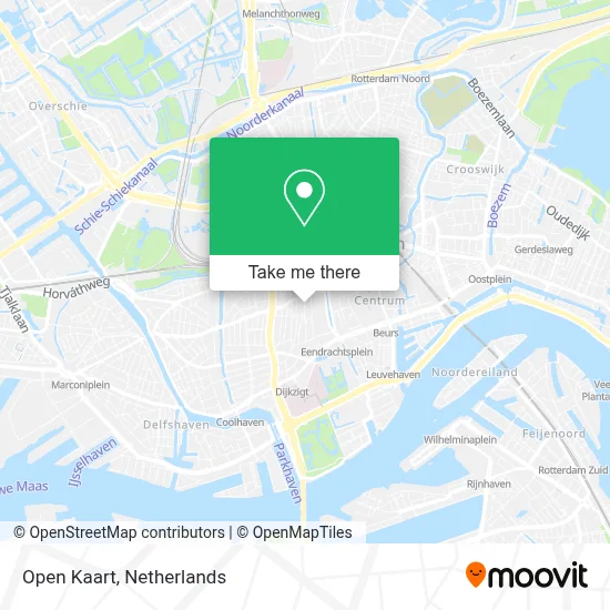 Open Kaart map