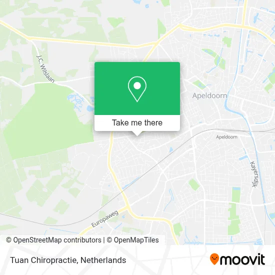 Tuan Chiropractie map