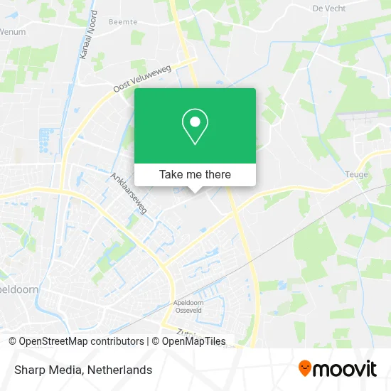 Sharp Media map