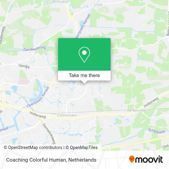 Coaching Colorful Human Karte