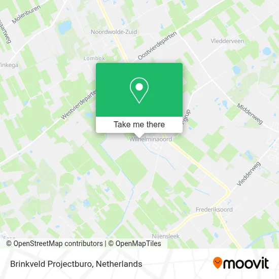 Brinkveld Projectburo map