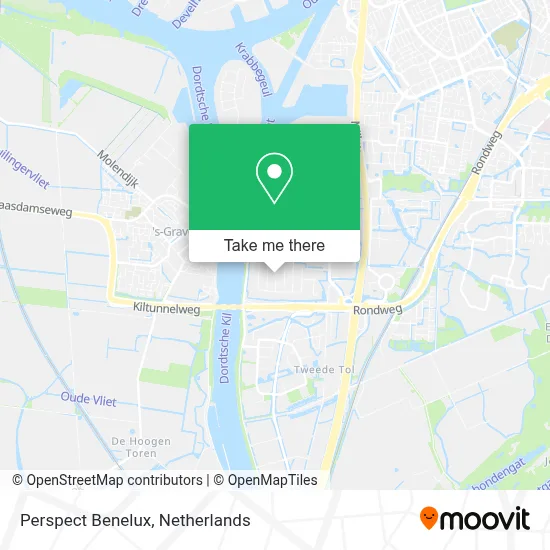 Perspect Benelux map