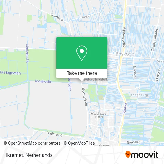 Ikternet map