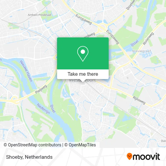 Shoeby map