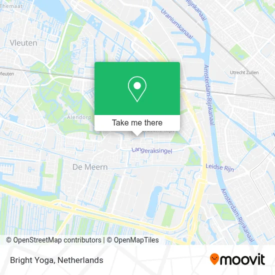 Bright Yoga map