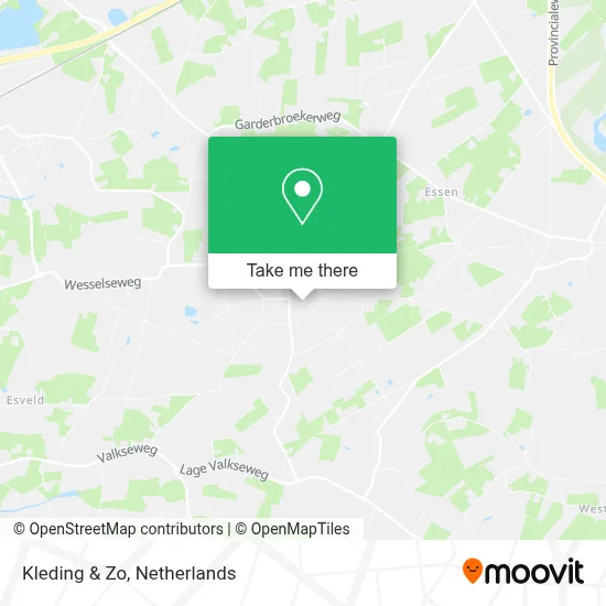 Kleding & Zo map