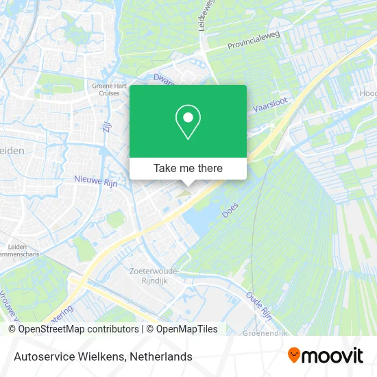 Autoservice Wielkens map