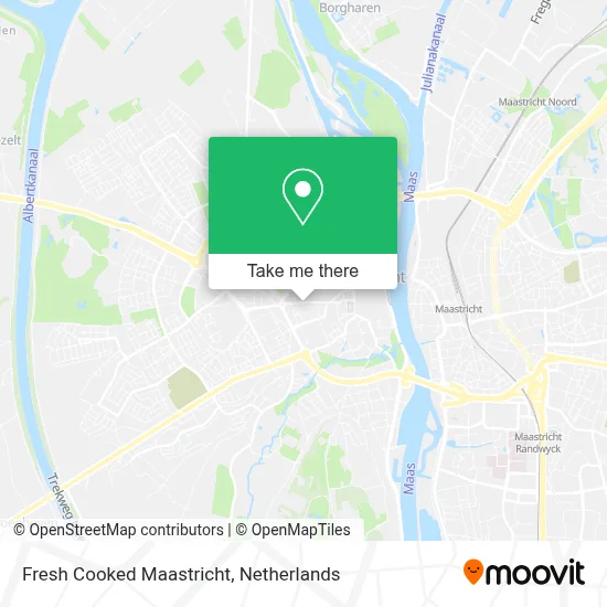 Fresh Cooked Maastricht map