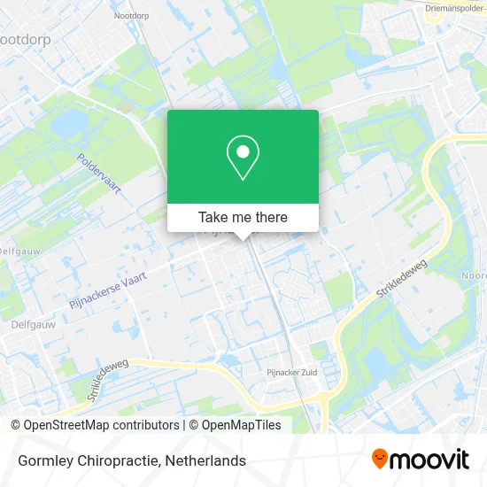 Gormley Chiropractie map