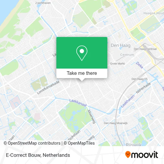 E-Correct Bouw map