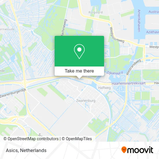 Asics map